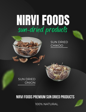 Welcome to Nirvi Foods, where we specialize in crafting premium sun-dried products that are 100% natural. (4)