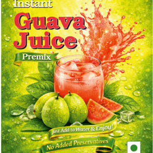 Nirvi Food's Premium Instant Guava Juice Sachet (20gm- Pack of 5)