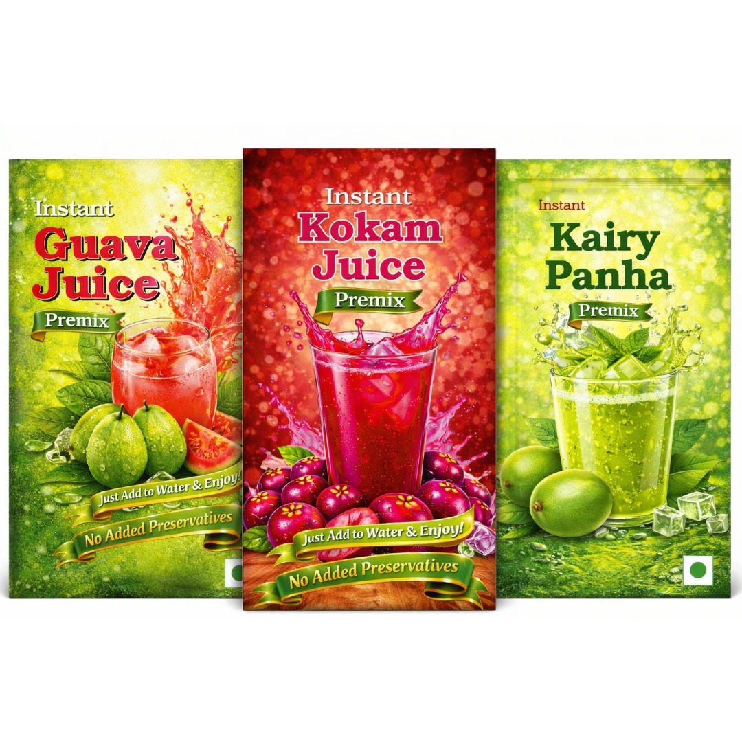 Nirvi Food's Premium Pocket Refresh Combo (Pack of 15 - 20gm each)